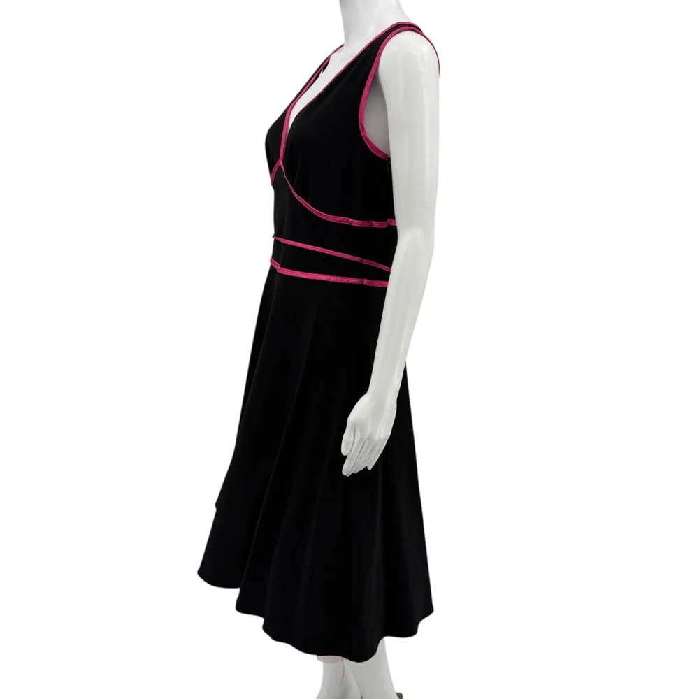 Y2K Rampage Punk Pink Black Tulle Hoco Dress 13 - Picture 4 of 8